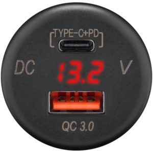 Wentronic Solutions Vestavná dvojitá USB A+C nabíječka Wentronic