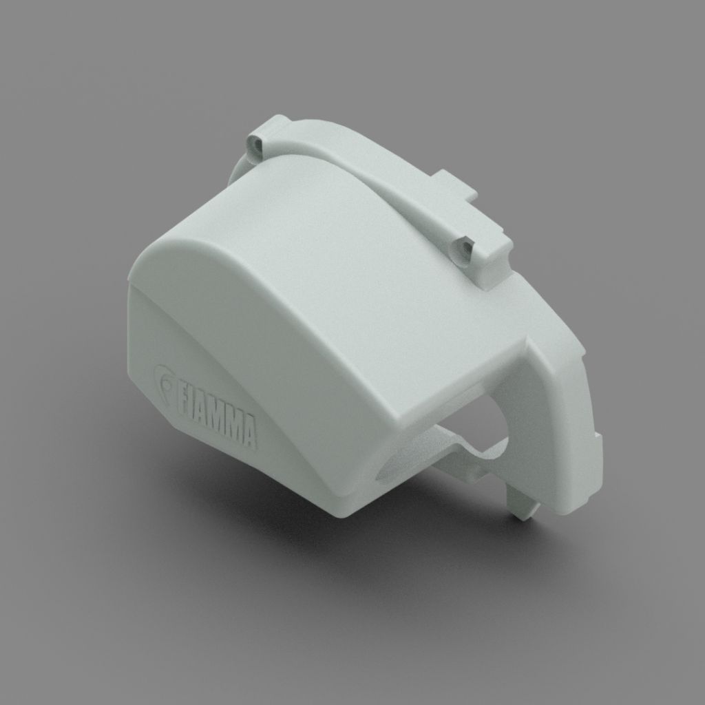 Fiamma End Cap polar white levá