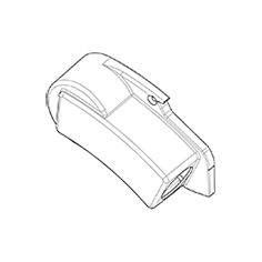 Dometic Koncovka pro markýzy PR2000 antracitová levostranná