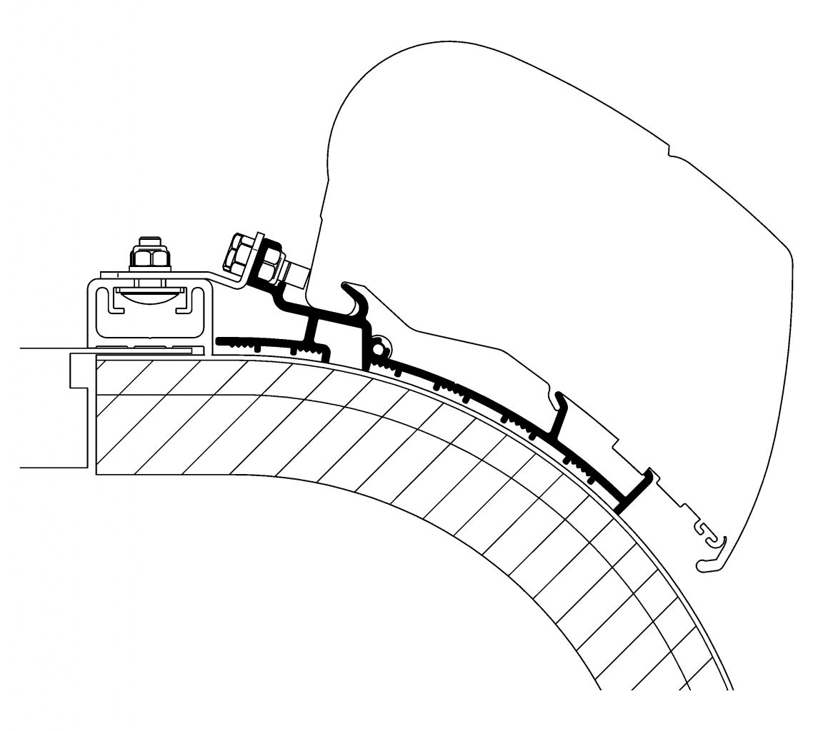 Thule Střešní adaptér Rapido Distinction