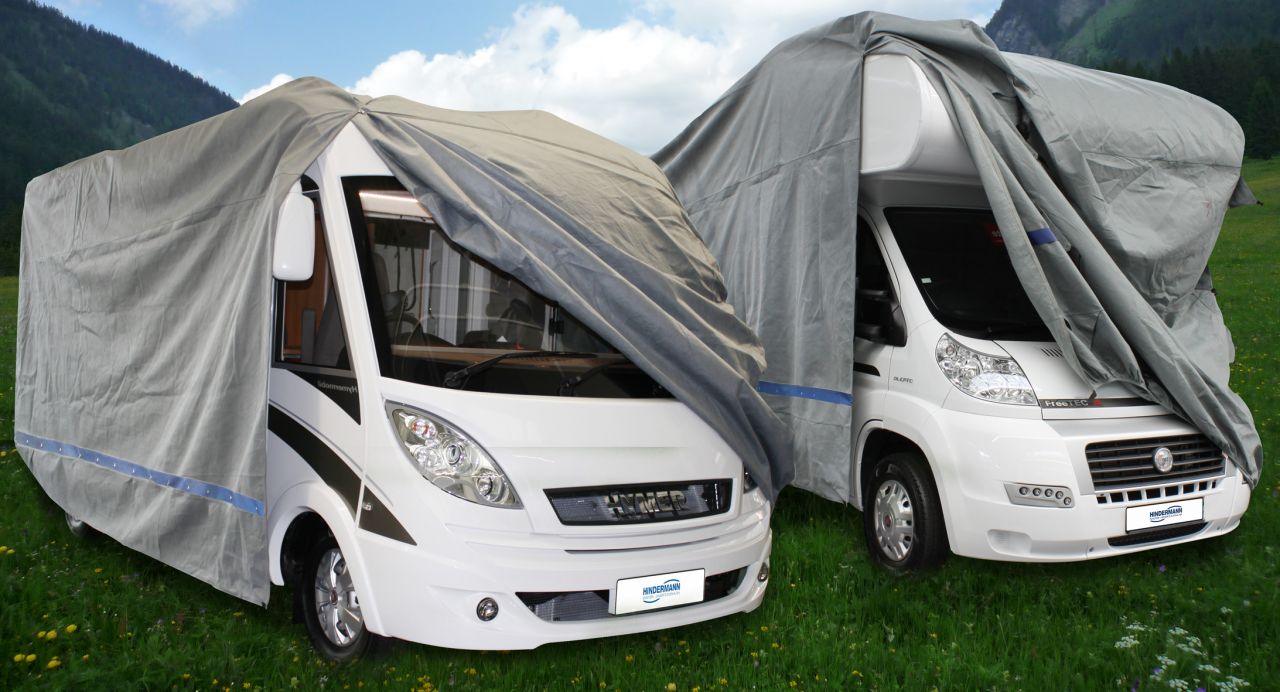 Hindermann Ochranná plachta pro integrované obytné auto Wintertime 610 cm 16.9 m
