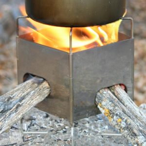 Firebox Outdoors Titanium Turistický vařič DŘÍVKÁČ Firebox Gen2 Nano Ultralight Stove
