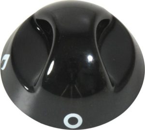 Thetford Černý ovládací knoflík pro varné desky Triangle Basic Line