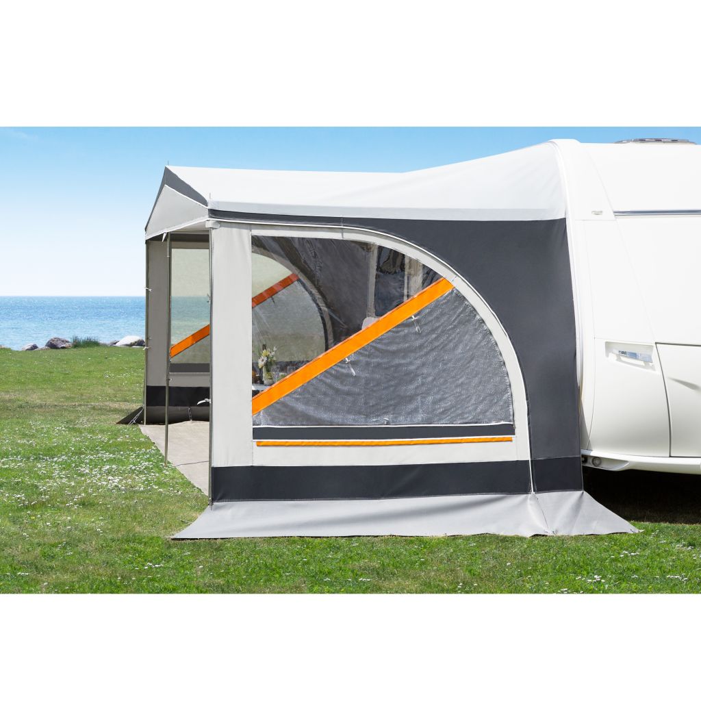 DWT Zelte Boční stěna DWT ke sluneční střeše Stella oranžová