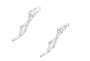 Thule Kompletní rameno pro schůdek Double Step 12 V levostranné