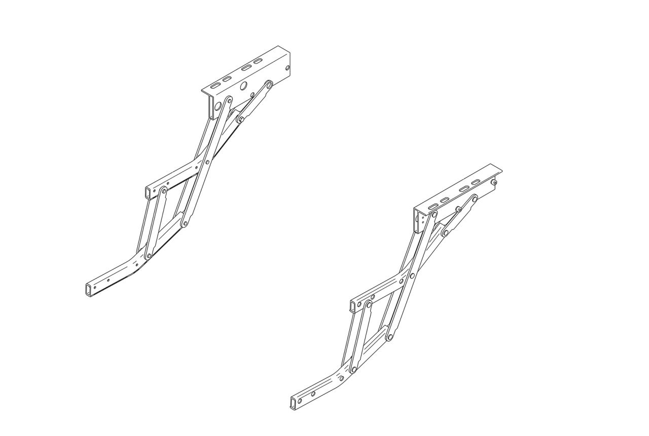 Thule Kompletní rameno pro schůdek Double Step 12 V levostranné