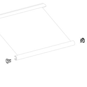 Thule Koncovky navíjecího válce pro markýzu Omnistor Caravan-Style