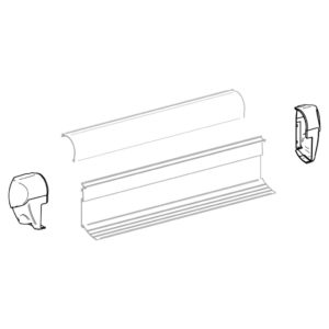 Thule Koncovky pro markýzu Omnistor 5003 antracitová