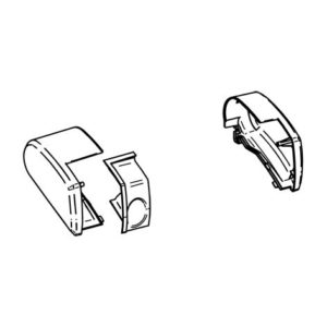 Thule Koncovky pro markýzu Omnistor 6200 bílá