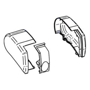 Thule Koncovky pro markýzu Omnistor 9200 béžová-bílá