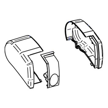 Thule Koncovky pro markýzu Omnistor 9200 béžová-bílá