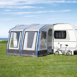 DWT Zelte Nafukovací předstan DWT Space Air HQ 375 L 250 - 265 cm