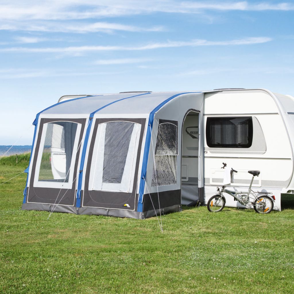 DWT Zelte Nafukovací předstan DWT Space Air HQ 375 L 250 - 265 cm