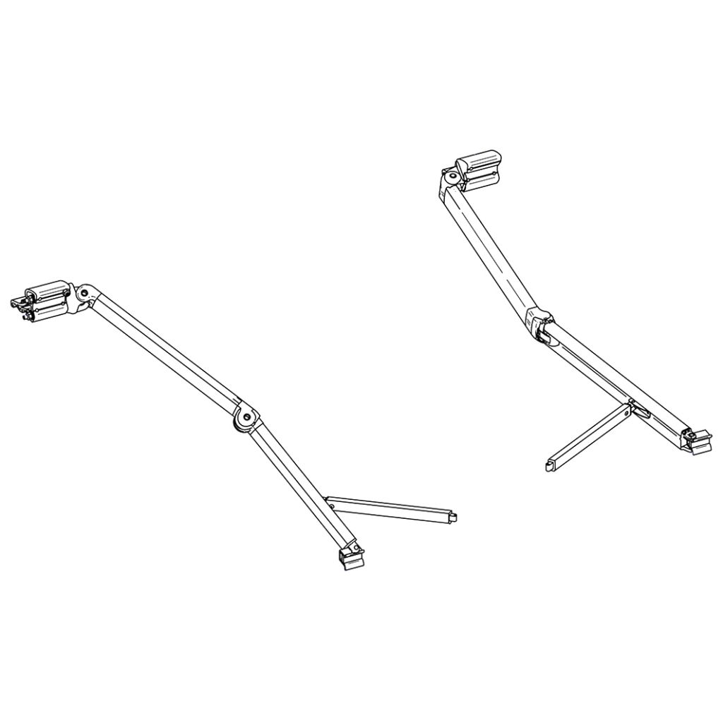 Thule Náhradní ramena k markýze Omnistor 9200 levostranná