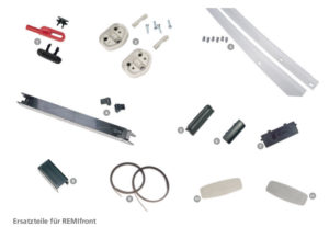 Remis REMIfront – náhradní díly 2. Adapter für Sonnenblende