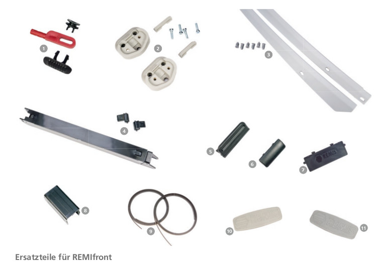 Remis REMIfront – náhradní díly 2. Adapter für Sonnenblende