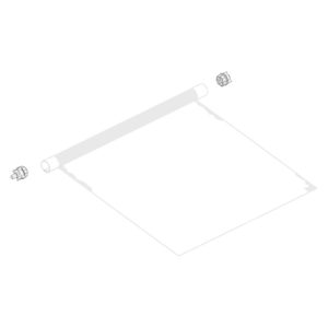 Dometic Koncovka navíjejícího válce pro markýzy PW/PR PW1000 4