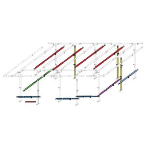 Frankana Freiko Sada bouřkových tyčí pro předstan Allgäu