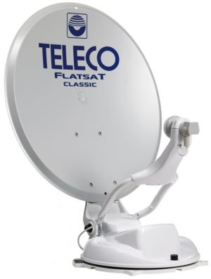 Teleco Automatický satelit FlatSat Classic S 63.5 cm dvouvýstupový