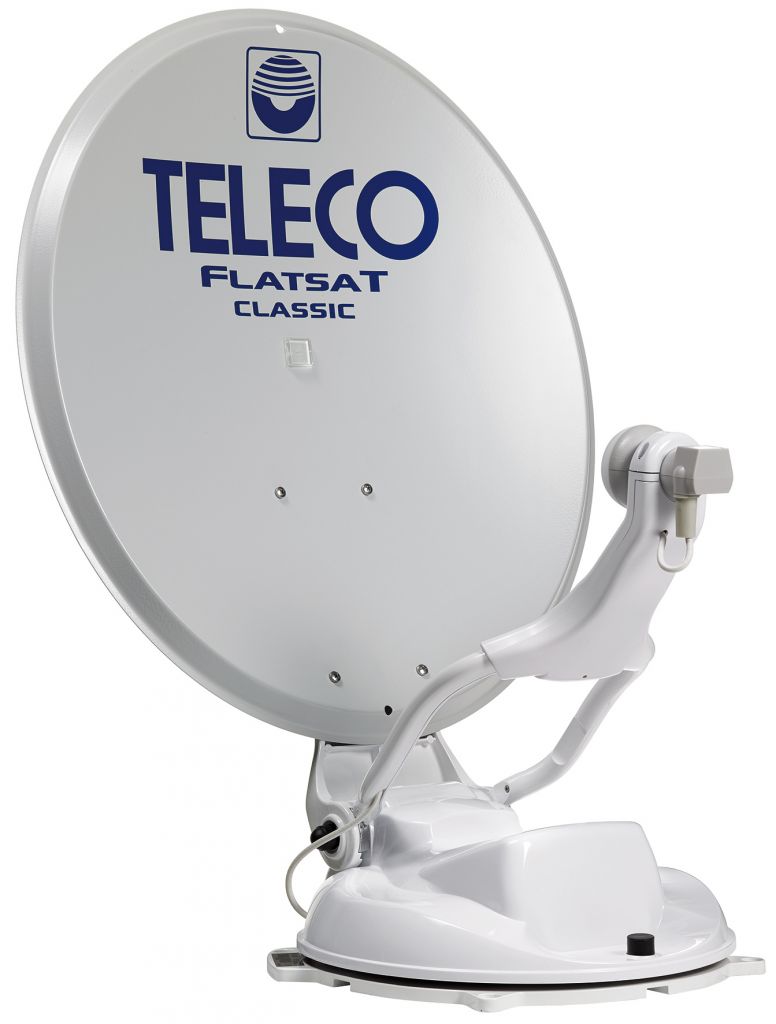 Teleco Automatický satelit FlatSat Classic S 63.5 cm dvouvýstupový