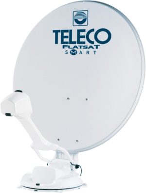 Teleco Automatický satelit FlatSat Easy Skew BT Smart 85 cm dvouvýstupový