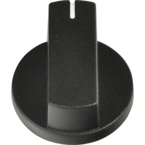 Thetford  černý ovládací knoflík pro varné desky a trouby od