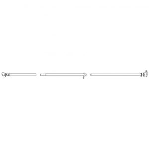 Piper Tyč stanová s otočnou patkou 4.