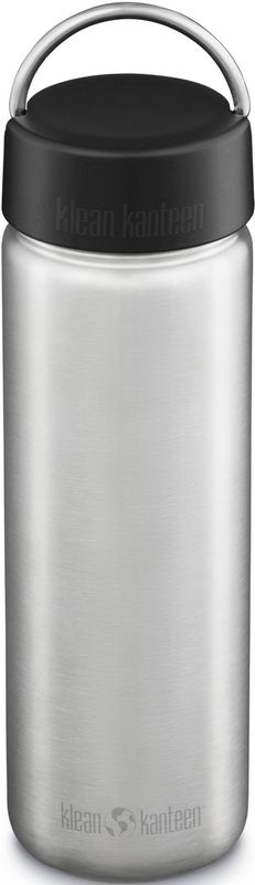 Klean Kanteen Láhev Wide 800 ml - Loop Cap 2022 - Brushed Stainless