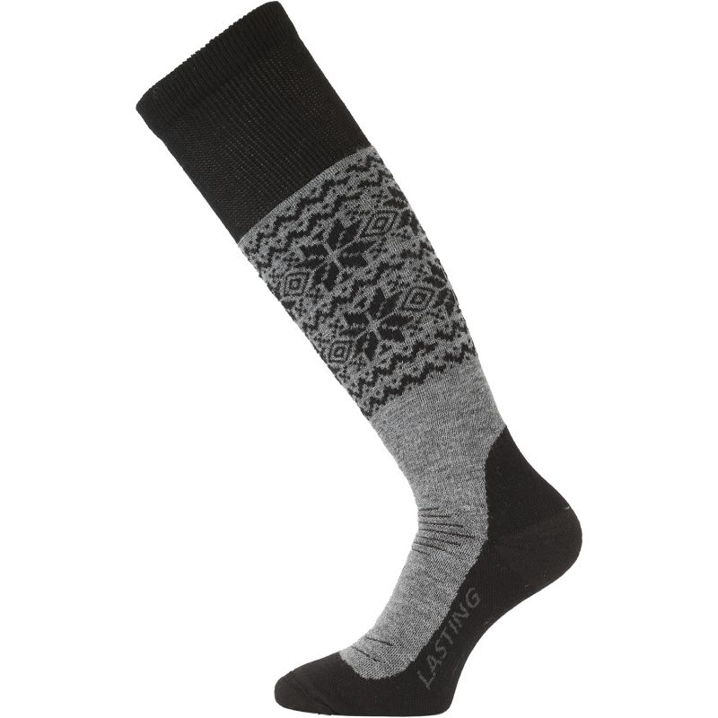 Lasting Ponožky vysoké SWB 85% Merino - zimní treking / lyže Velikost: S