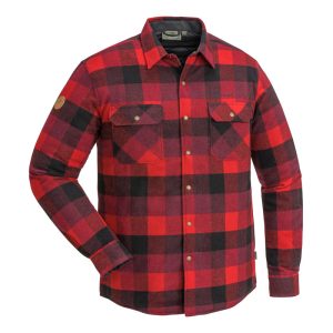 Pinewood Košile dřevorubecká zateplená Canada Classic 2.0 Flanelová - ČERVENÁ / ČERNÁ Velikost: XL
