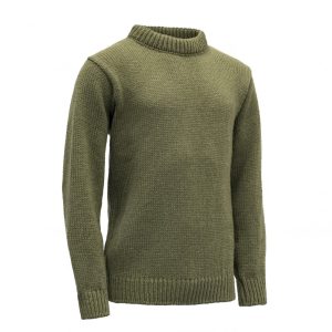 Devold Vlněný svetr Nansen Wool Sweater - Olive Velikost: S