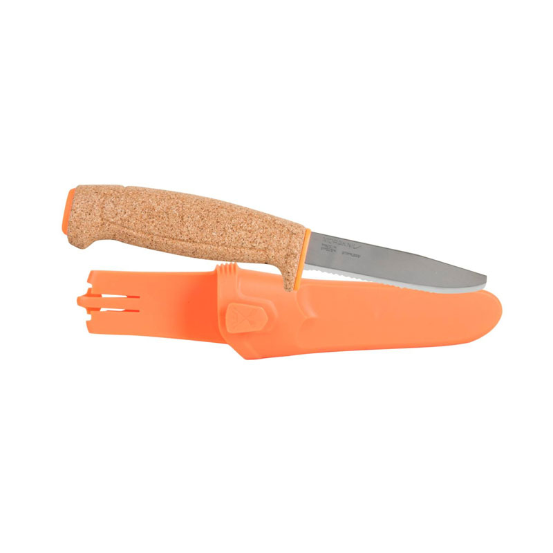Morakniv Nůž Floating Serrated Knife - Orange