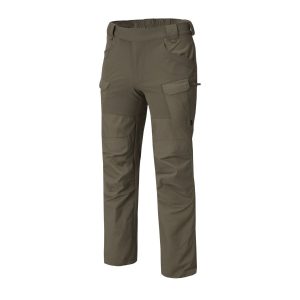 Helikon-Tex® Kalhoty Helikon HYBRID OUTBACK PANTS DuraCanvas - Taiga Green Velikost: XL/LONG