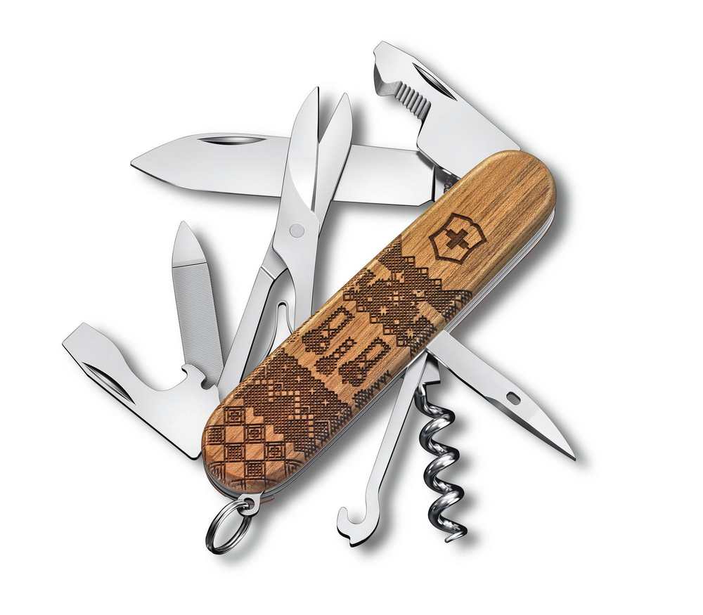 Victorinox Kapesní nůž Nůž Companion Wood 91 mm - Swiss Spirit Limited Edition 2023