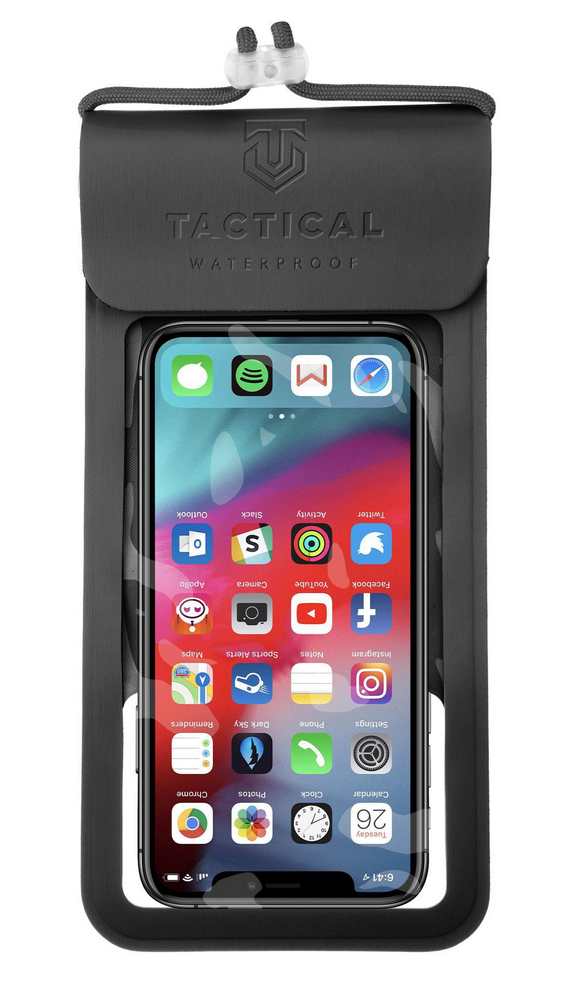 Tactical Vodotěsné pouzdro na telefon Splash Pouch L/XL Asphalt