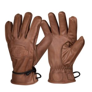 Helikon-Tex® Zimní kožené rukavice HELIKON Ranger Winter Gloves - Brown Velikost: M