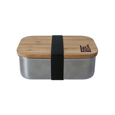 BasicNature Jídelní box LunchBox Bamboo - 1200 ml