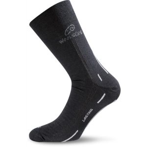 Lasting Ponožky WLS 70% Merino - černé Velikost: M