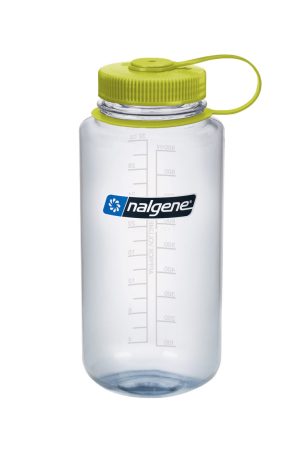 Nalgene Láhev Wide Mouth Sustain 1000ml - CLEAR - 50% recyklát