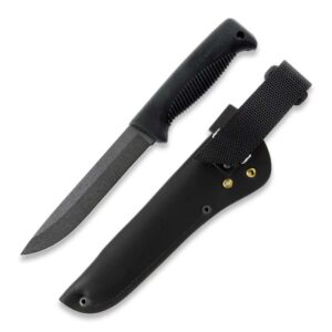 Peltonen Knives Nůž Sissipuukko M95 Ranger Knife Black - kožené pouzdro FJP001
