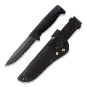 Peltonen Knives Nůž Sissipuukko M07 Ranger Knife Black - kožené pouzdro FJP003