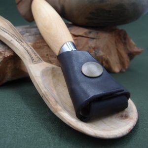 JUBÖ Kožené pouzdro na řezbářské nože Beavercraft Spoon Carving SK1 a Morakniv Carving Varianta: Morakniv 162/164 s Beavercraft SK1
