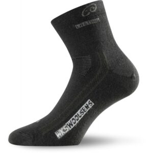 Lasting Ponožky WKS 70% Merino - černé Velikost: M