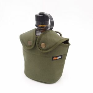 JUBÖ Obal / pouzdro Bushcraft na polní láhev US 1l - olive