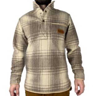 JUBÖ Vlněná košile Bushcraft Wool Shirt - béžová Velikost: XL