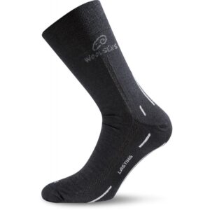 Lasting Ponožky WLS 70% Merino - černé Velikost: L