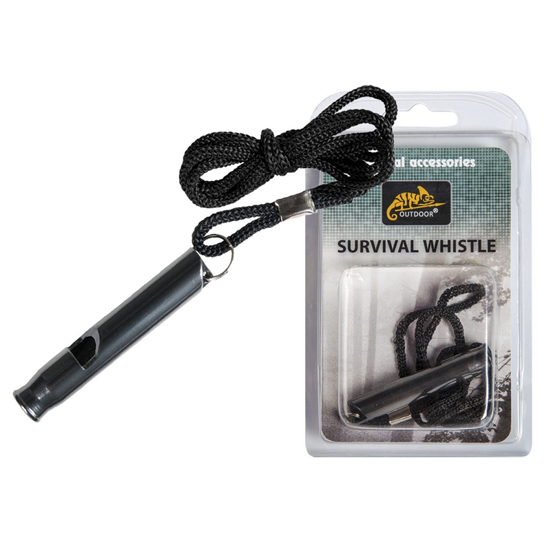 Helikon-Tex® Píšťalka HELIKON Survival Whistle - Aluminum - Black