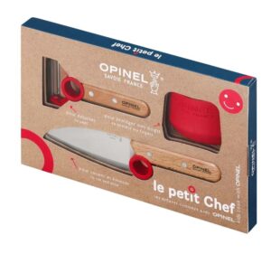 Opinel Dětský kuchařský set Le Petit Chef set - Červený
