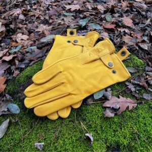 JUBÖ Kožené rukavice Bushcraft Gloves Velikost: 9