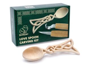 BeaverCraft Dárková vyřezávací sada DIY04 Keltská lžíce - Celt Spoon Carving Hobby Kit